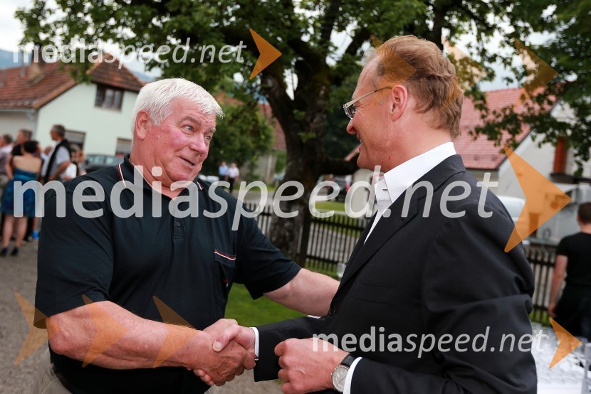 ...; Janez Škrabec, direktor podjetja Riko d.o.o.Janez Škrabec srečal Abrahama