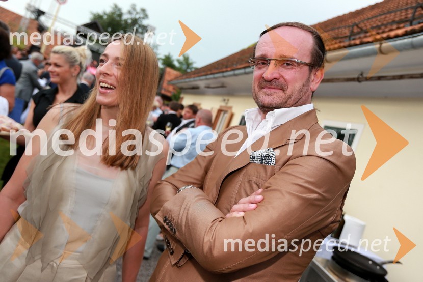 Elvira Marčeta; Jani Vozelj, arhitektJanez Škrabec srečal Abrahama