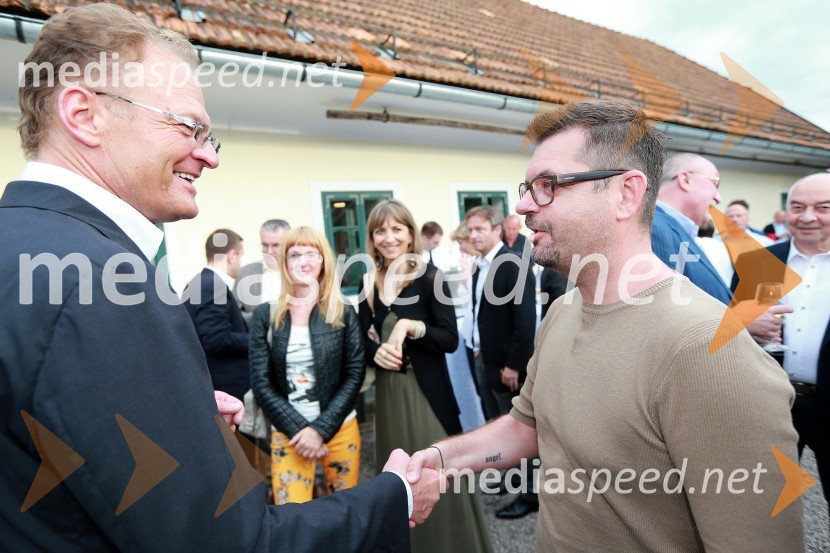 Janez Škrabec, direktor podjetja Riko d.o.o.; Aleš Čakš, Finance TrendiJanez Škrabec srečal Abrahama