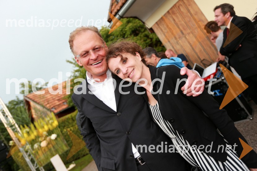 Janez Škrabec, Riko d.o.o.; Polona Lovšin, RikoJanez Škrabec srečal Abrahama