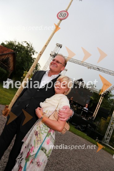 Janez Škrabec, Riko d.o.o.; soproga Sonja Poljanšek - ŠkrabecJanez Škrabec srečal Abrahama