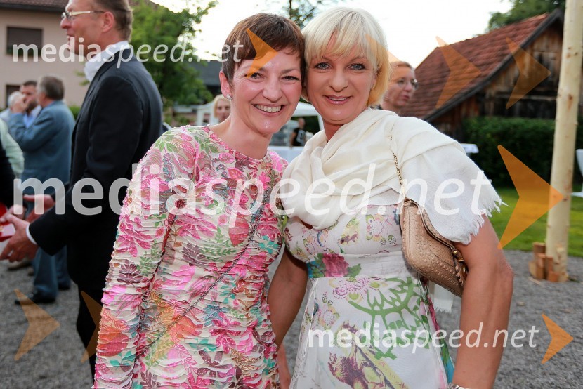 Maja Makovec Brenčič, prodekanja za razvoj na Ekonomski fakulteti v Ljubljani; Sonja Poljanšek - Škrabec, lastnica Welness centra SunnyJanez Škrabec srečal Abrahama