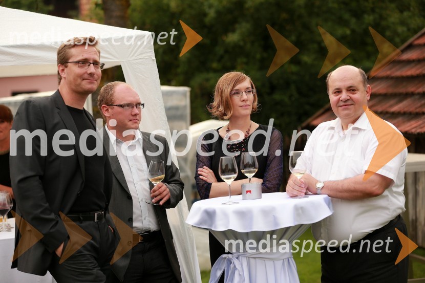 ...; ...; ...; Jože Levstek, župan občine RibnicaJanez Škrabec srečal Abrahama