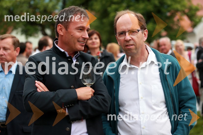 ...; prof. dr. Dušan Mramor, dekan Ekonomske fakultete v Ljubljani;Janez Škrabec srečal Abrahama