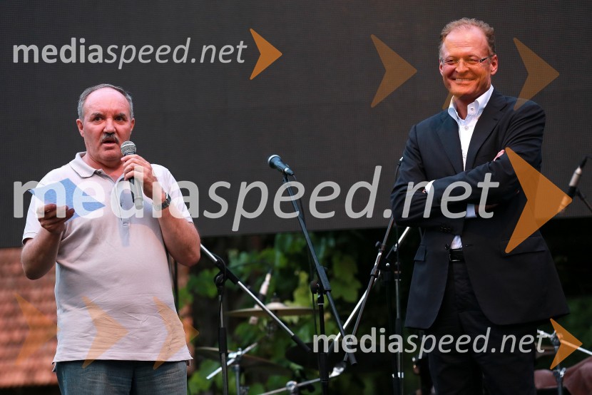 Jozo Dragan, Riko d.o.o.; Janez Škrabec, direktor podjetja Riko d.o.o.Janez Škrabec srečal Abrahama