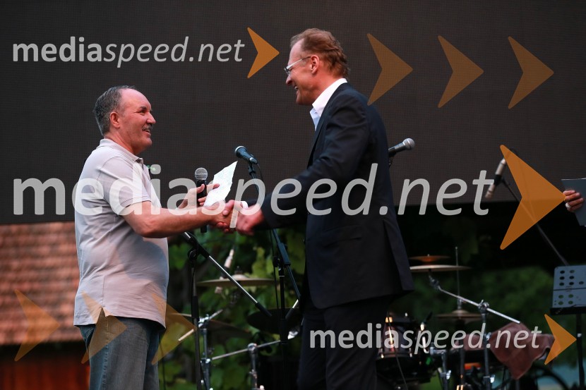 Jozo Dragan, Riko d.o.o.; Janez Škrabec, direktor podjetja Riko d.o.o.Janez Škrabec srečal Abrahama