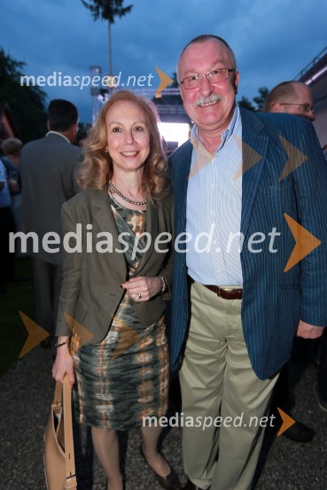 Rossella Franchini Sherifis, veleposlanica Italije v Sloveniji; ...Janez Škrabec srečal Abrahama