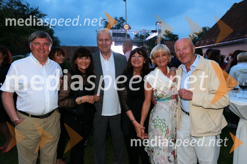 ...; Metka Zorc, kardiologinja; ...; ...; Sonja Poljanšek - Škrabec, lastnica Welness centra Sunny; Božo Dimnik, lobistJanez Škrabec srečal Abrahama