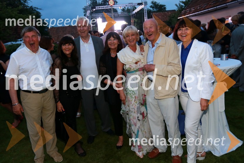 ..; Metka Zorc, kardiologinja; ...; ...; Sonja Poljanšek - Škrabec, lastnica Welness centra Sunny; Božo Dimnik, lobist; ...Janez Škrabec srečal Abrahama