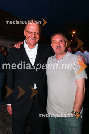 Janez Škrabec, Riko d.o.o.; Jozo Dragan, Riko d.o.o.Janez Škrabec srečal Abrahama