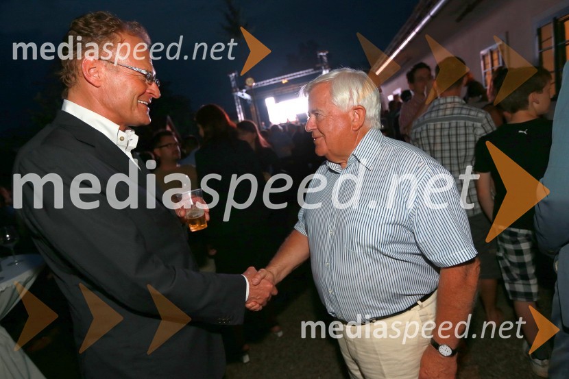 Janez Škrabec, Riko d.o.o.; Milan Kučan, nekdanji predsednik RSJanez Škrabec srečal Abrahama