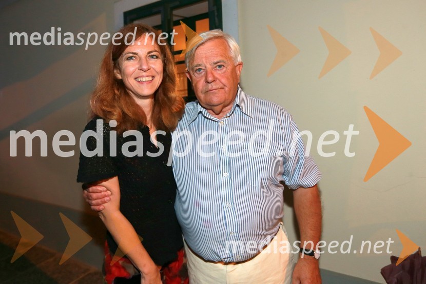 Ana Kučan; Milan Kučan, nekdanji predsednik RSJanez Škrabec srečal Abrahama