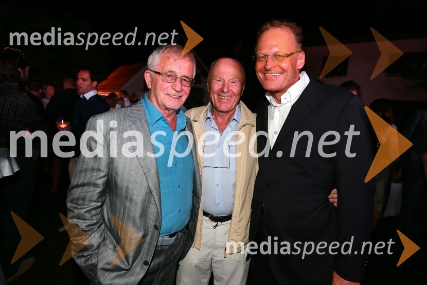 Peter Čeferin, odvetnik; Božo Dimnik, lobist; Janez Škrabec, Riko d.o.o.Janez Škrabec srečal Abrahama