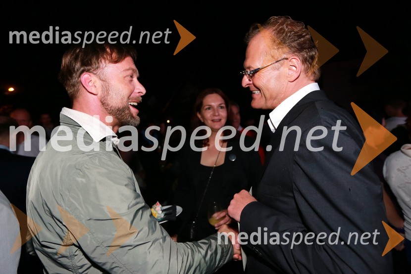 Matej Filipčič, režiser; Janez Škrabec, Riko d.o.o.Janez Škrabec srečal Abrahama