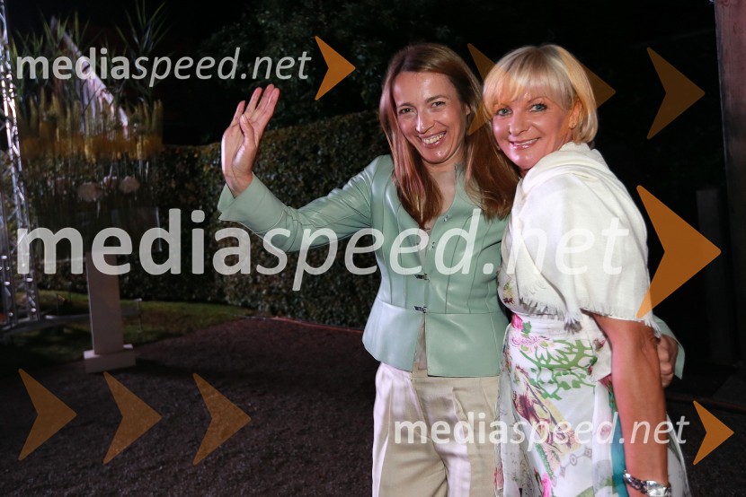 ...; Sonja Poljanšek - Škrabec, lastnica Welness centra SunnyJanez Škrabec srečal Abrahama