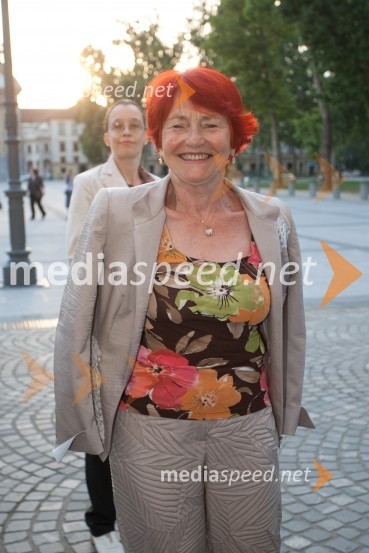 Mojca Senčar, predsednica društva Europa DonnaStabat Mater v izvedbi Fundacije Opere Giuseppe Verdi iz Trsta, Festival Ljubljana 2013