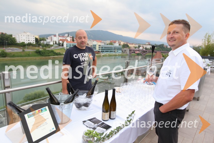 Boštjan Protner, vinar;&nbsp;Danilo Steyer, Steyer vina20. mednarodna konferenca Eurhodip, sprejem v hotelu City