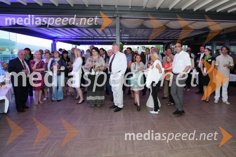 Obiskovalci20. mednarodna konferenca Eurhodip, sprejem v hotelu City