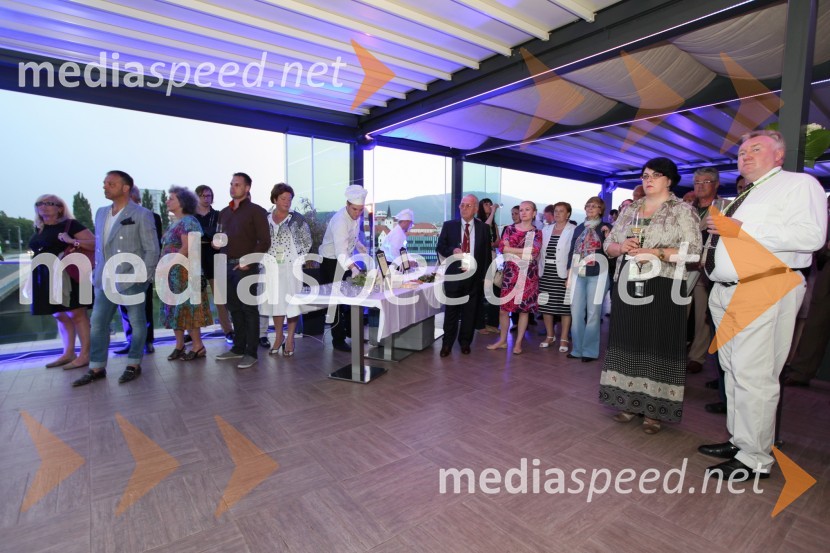 Obiskovalci20. mednarodna konferenca Eurhodip, sprejem v hotelu City