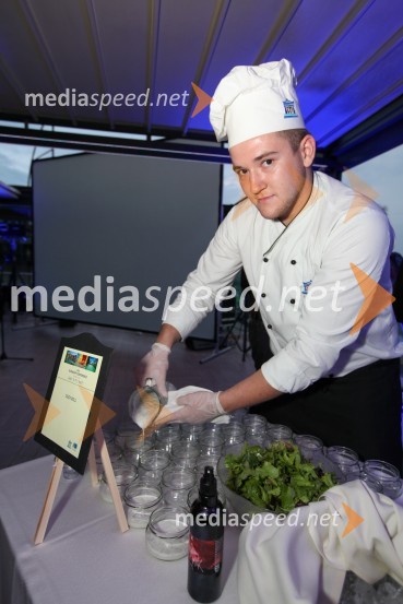 Študent Višje strokovne šole za gostinstvo in turizem v Mariboru20. mednarodna konferenca Eurhodip, sprejem v hotelu City