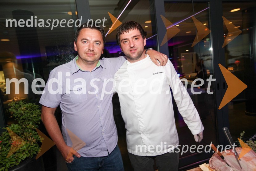 Slaviša Amidžič, kuhar, hotel Primus; Borut Jovan, kuhar, hotel Livada Prestige20. mednarodna konferenca Eurhodip, sprejem v hotelu City