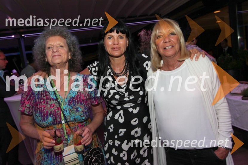 Elizabeth M. Ineson, PhD; mag. Helena Cvikl, direktorica Višje strokovne šole za gostinstvo in turizem v Mariboru; ...20. mednarodna konferenca Eurhodip, sprejem v hotelu City