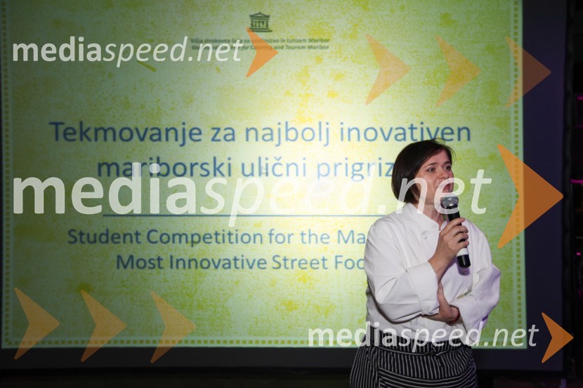 Mojca Polak, predavateljica Višje strokovne šole za gostinstvo in turizem v Mariboru20. mednarodna konferenca Eurhodip, sprejem v hotelu City