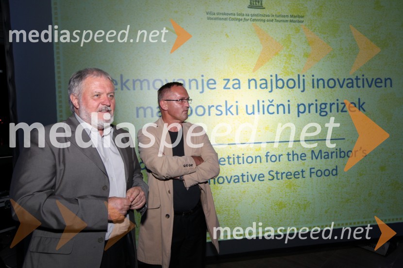 Janez Bogataj, etnolog; Janez Bratož, kuhar, JB restavracija20. mednarodna konferenca Eurhodip, sprejem v hotelu City