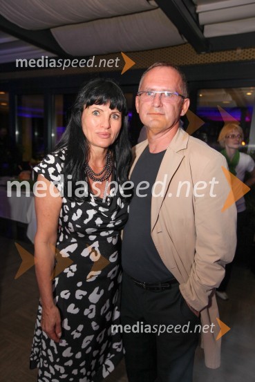 Mag. Helena Cvikl, direktorica Višje strokovne šole za gostinstvo in turizem v Mariboru; Janez Bratož, kuhar, JB restavracija20. mednarodna konferenca Eurhodip, sprejem v hotelu City