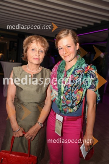 Mira Rupnik; Katja Ertl, novinarka20. mednarodna konferenca Eurhodip, sprejem v hotelu City