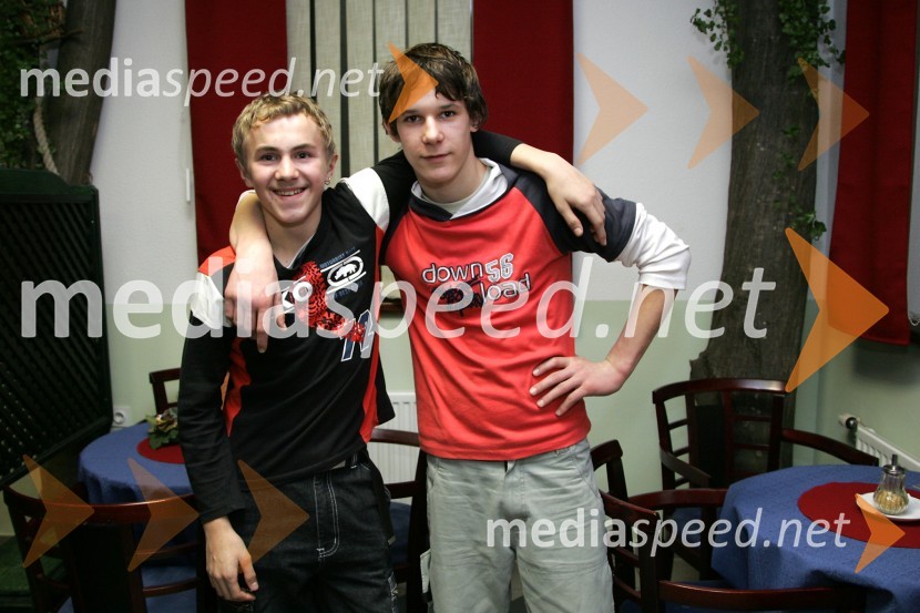 Dalibor Bot in Ladislav Vida, mlada voznikaSPEEDWAY team Lendava-mladi vozniki 2007