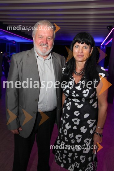 Janez Bogataj, etnolog; mag. Helena Cvikl, direktorica Višje strokovne šole za gostinstvo in turizem v Mariboru20. mednarodna konferenca Eurhodip, sprejem v hotelu City