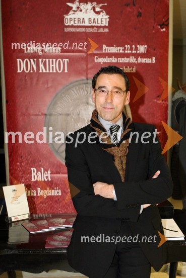 Dinko Bogdanič, koreograf in režiser baleta Don KihotPremiera baleta Don Kihot