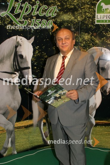 Rajko Vojtkovszky, direktor Kobilarne LipicaOtvoritev sejma v Gornji Radgoni