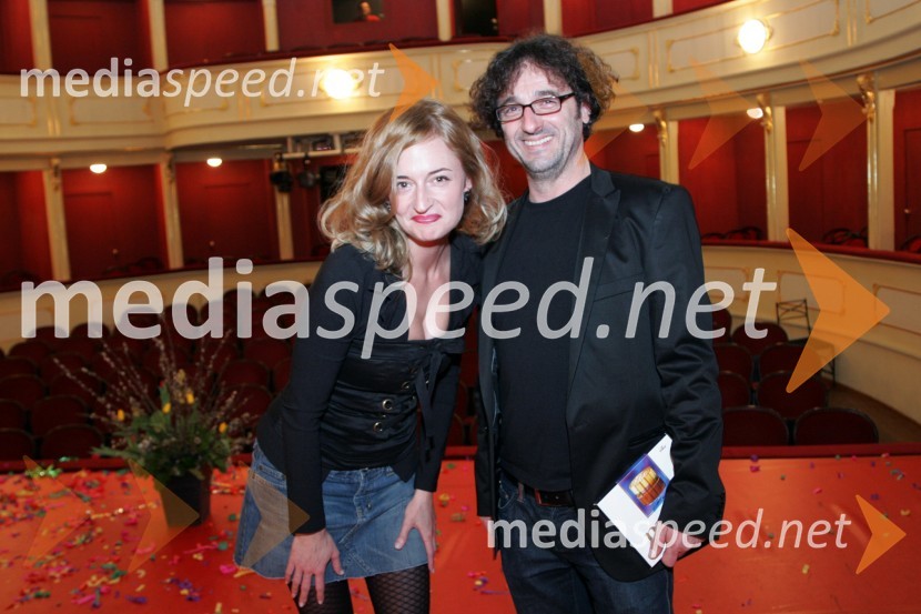 Valentina Turcu, koreografinja in Vito Taufer, režiserPremiera komedije Plemeniti meščan v SNG Maribor