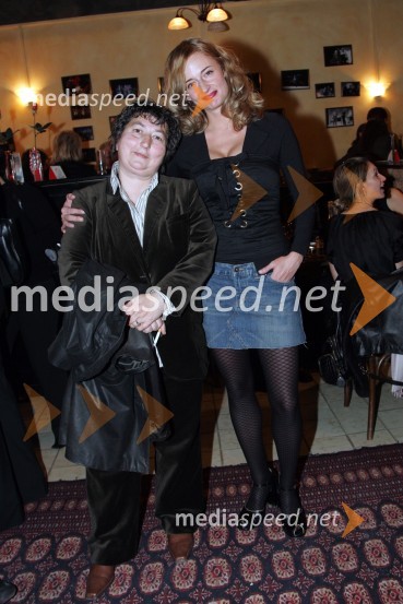 Dragica Petrovič, režiserka in producentka in Valentina Turcu, koreografinjaPremiera komedije Plemeniti meščan v SNG Maribor