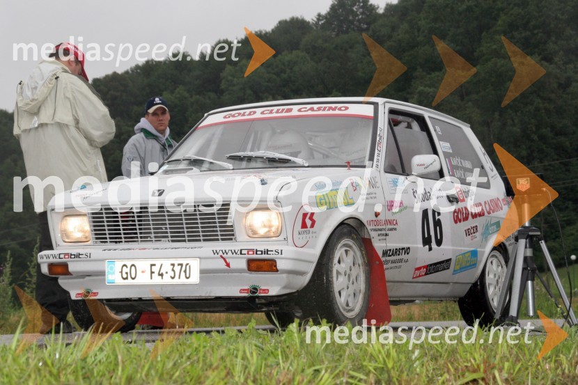 Marko in Andrej Kavčič (Slovenija)RALLY, 3.Škoda rally Maribor