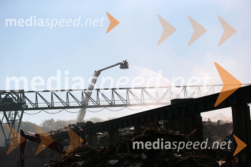 Surovina MariborEkskluzivno: pogorišče Surovina Maribor