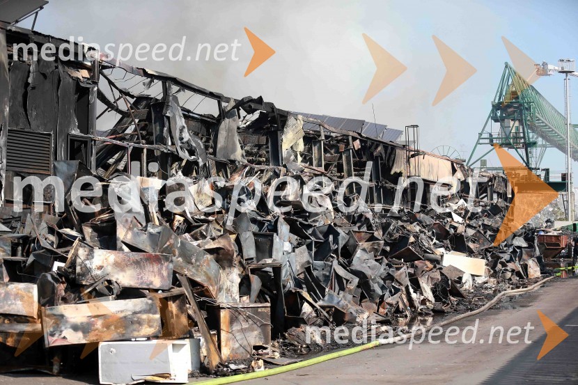 Surovina MariborEkskluzivno: pogorišče Surovina Maribor