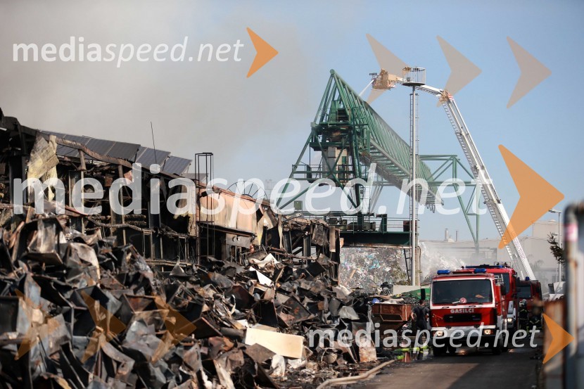 Surovina MariborEkskluzivno: pogorišče Surovina Maribor