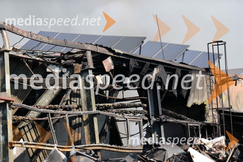 Surovina MariborEkskluzivno: pogorišče Surovina Maribor