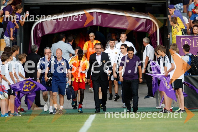 Ante Čačić, trener NK Maribor;&nbsp;Zlatko Zahovič, športni direktor NK MariborNogometna tekma: NK Maribor - Birkirkara FC