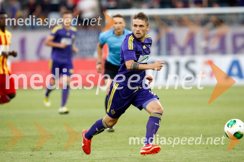 Dejan Mezga, nogometaš NK MariborNogometna tekma: NK Maribor - Birkirkara FC