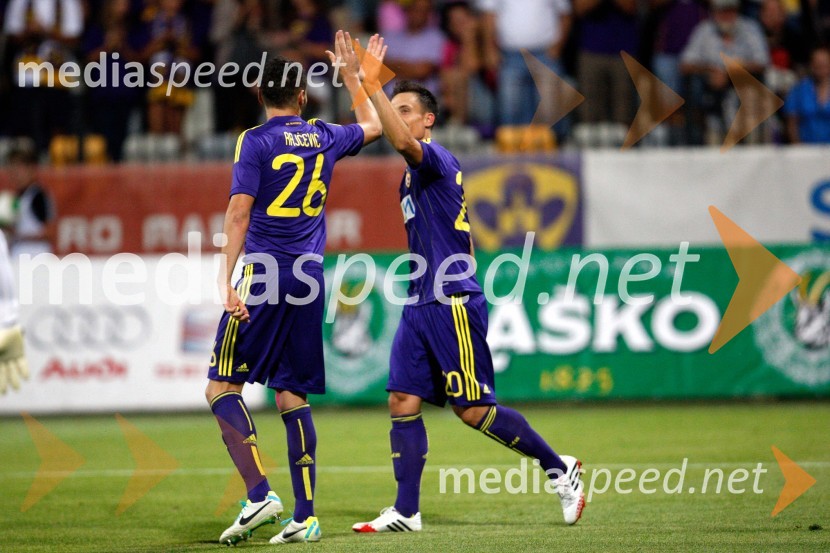 Aleksander Rajčević, nogometaš NK Maribor; ...Nogometna tekma: NK Maribor - Birkirkara FC