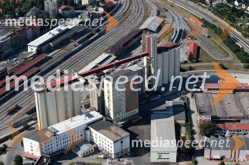 Žito d.d.Maribor in okolica iz zraka