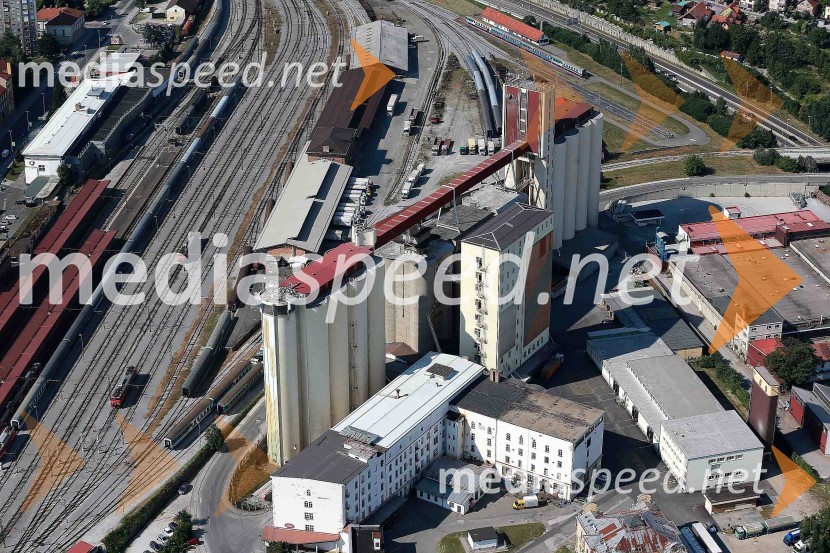 Žito d.d.Maribor in okolica iz zraka