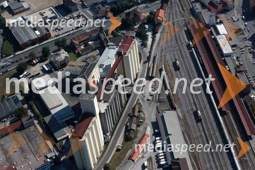 Žito d.d.Maribor in okolica iz zraka