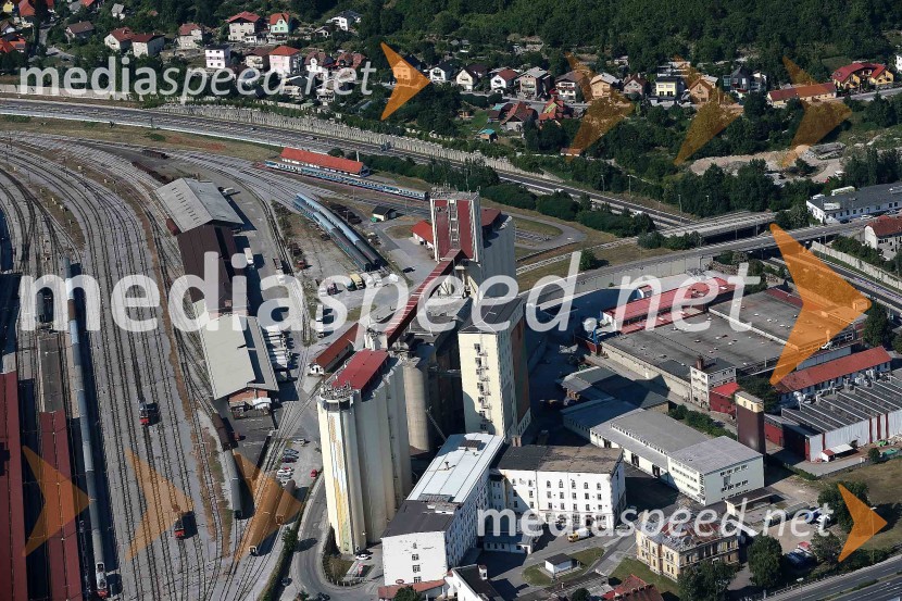 Žito d.d.Maribor in okolica iz zraka