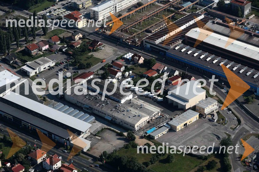 Žito d.d.Maribor in okolica iz zraka