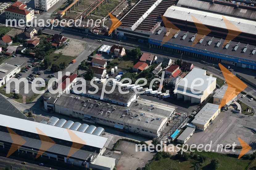 Žito d.d.Maribor in okolica iz zraka